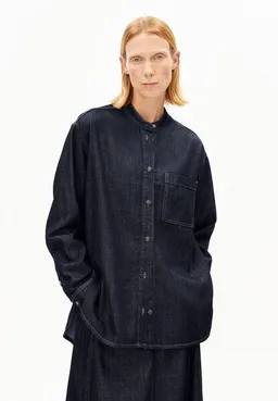ARMEDANGELS ARMEDANGELS LOOSE DENIM Damen Bluse aus Bio-Baumwoll Mix – Produktbild 1 von 1