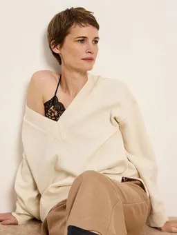 LANIUS LANIUS Pullover mit V-Ausschnitt – Produktbild 1 von 1
