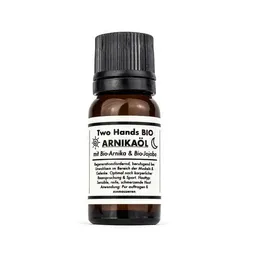 Two Hands BIO Two Hands BIO Arnikaöl mit Bio-Arnika & Bio-Jojobaöl - 1 % Extrakt - Bio Vegan – Produktbild 1 von 1