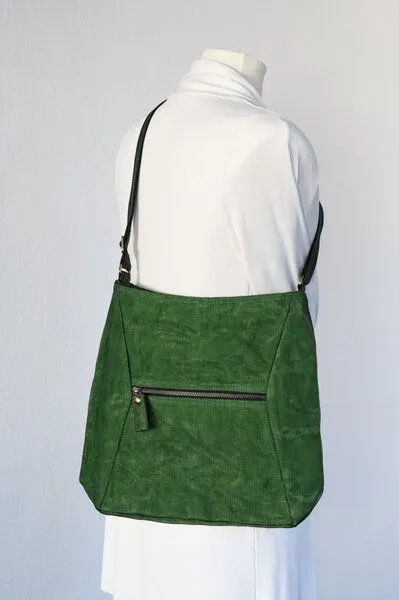 Smateria Smateria Umhänge-Tasche Peer, Moosgrün (grün), – Produktbild 3 von 4