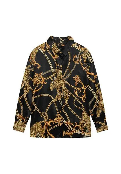 Lovjoi Lovjoi Bluse Alaiya, Jaguar baroque, – Produktbild 1 von 4