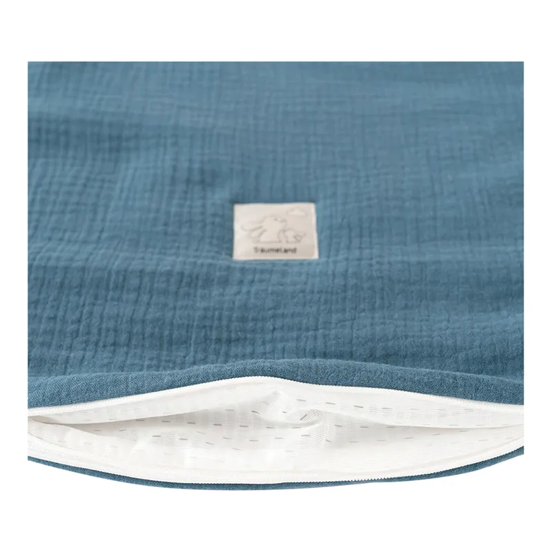 Träumeland Träumeland Ganzjahresschlafsack Liebmich Baumwollmusselin 2.5 TOG, Denim, – Produktbild 2 von 3