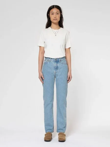 Nudie Jeans Nudie Jeans Lofty Lo - Bio-Baumwolle, Black vintage (schwarz), – Produktbild 2 von 8