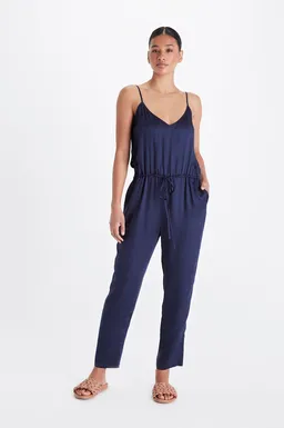 Neu Nomads Neu Nomads Damen vegan Jumpsuit Kordelzug Sydney Mitternacht – Produktbild 1 von 1
