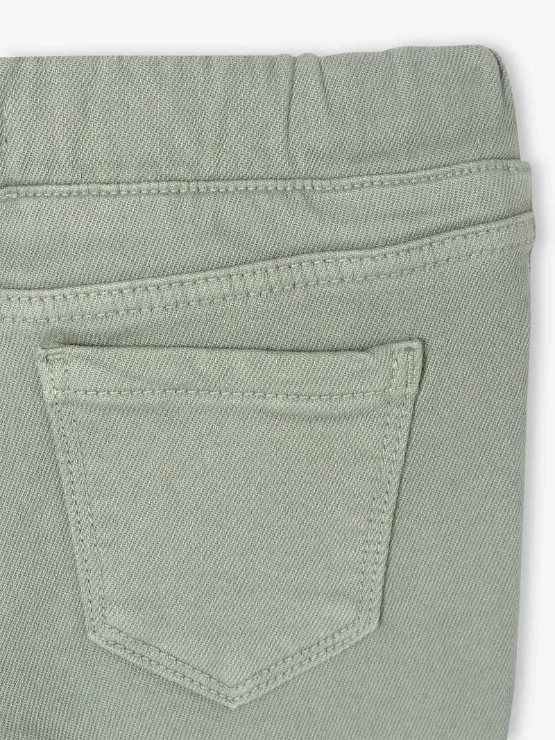 Vertbaudet Mädchen Slim-Fit-Treggings BASIC salbei, Salbeigrün, – Produktbild 4 von 4