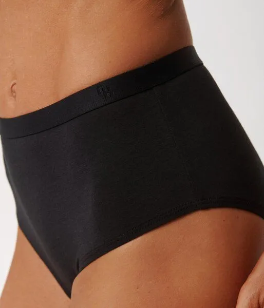 Copenhagen Bamboo 3 schwarze Maxislips aus Bambus – Produktbild 3 von 4