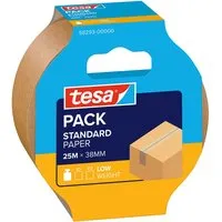 Tesa tesa Papier-Packband "STANDARD" 25 m x 38 mm – Produktbild 1 von 1
