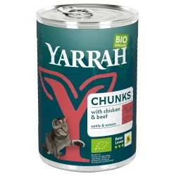 Yarrah Yarrah Bröckchen mit Huhn & Rind (für Katzen) – Produktbild 2 von 2