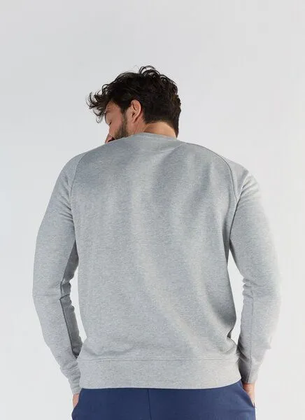 True North True North Herren Sweatshirt aus Bio-Baumwolle und Tencel Lyocell GOTS T2800, Hellgrau melange, – Produktbild 1 von 3