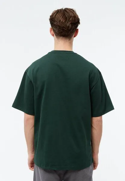 Givn Berlin Givn Berlin T-Shirt GBCLIFF Heavyweight aus Bio-Baumwolle, Dunkelgrün, – Produktbild 3 von 4