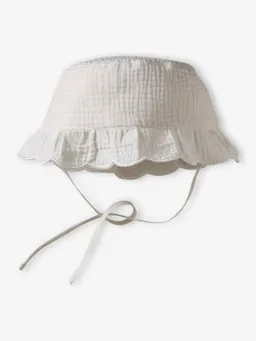 Vertbaudet Sonnenhut Mädchen Baby mit Bogenkante – Produktbild 1 von 1