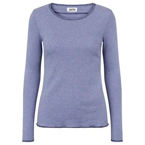 Jalfe Langarmshirt geringelt von Jalfe, China blue-rose (blau), – Produktbild 1 von 1