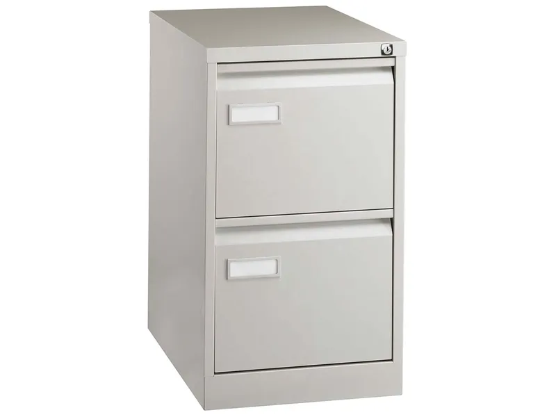BISLEY Light BISLEY Light HR-Schrank 2S 1b Lichtgrau (RAL7035) (BxHxT) 41,3x71,1x62,2cm – Produktbild 1 von 2