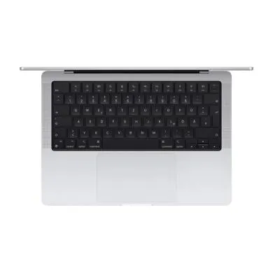 Apple Apple MacBook Pro 2024 14" (Nanotexturglas) M4 10-Core CPU | 10-Core GPU 512 GB SSD 24 GB silber, Silber, – Produktbild 2 von 4