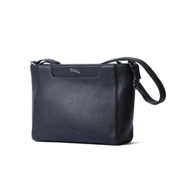 Vargu Vargu Leder-Umhängetasche Sandrin 1, Black, – Produktbild 2 von 4