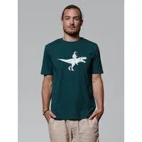 watapparel watapparel T-Shirt Unisex Astronaut on T-Rex – Produktbild 1 von 1