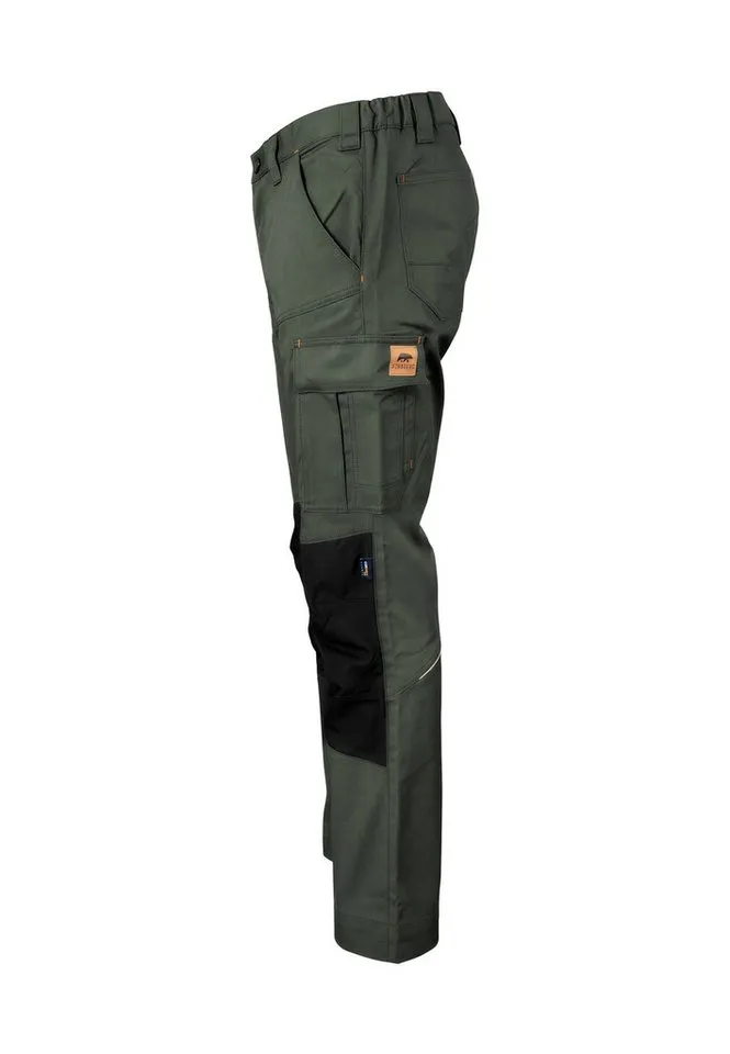 FORSBERG Arbeitsbundhose Buxa II Arbeitshose, Schwarz, – Produktbild 2 von 3
