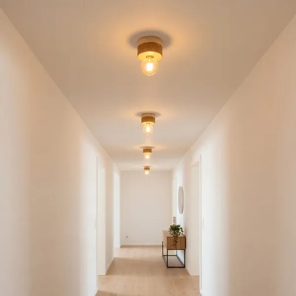 ALMUT von Wildheim ALMUT von Wildheim Deckenlampe Eichenholz, Wasabigrün, – Produktbild 3 von 4