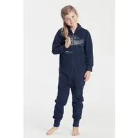 Peaces bio handbedruckte Biomode Peaces.bio - handbedruckte Biomode Jumpsuit Windy Tree Kinder, Navy, – Produktbild 1 von 1