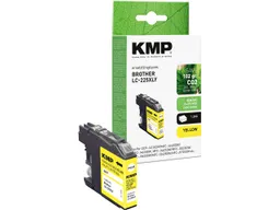 KMP KMP Tintenpatrone ersetzt Brother LC225XLY gelb – Produktbild 1 von 1