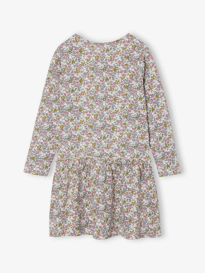 Vertbaudet Mädchen Kleid BASIC, Rosa, – Produktbild 2 von 3
