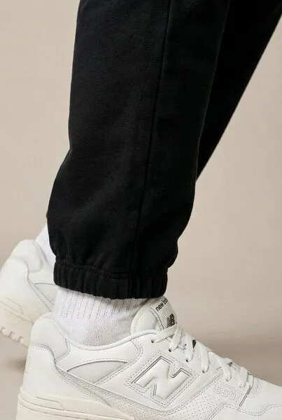THE FACE OF ELEMENTS The Face of Elements Essential - Relaxed Fit Sweatpant aus 100% Bio-Baumwolle, Black (schwarz), – Produktbild 4 von 4