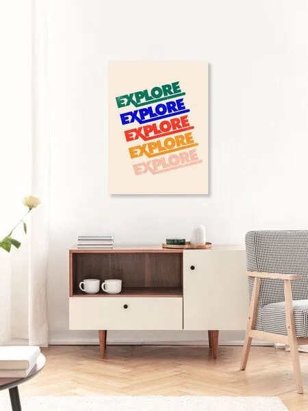 Photocircle Photocircle Poster / Leinwandbild - EXPLORE – Produktbild 3 von 4