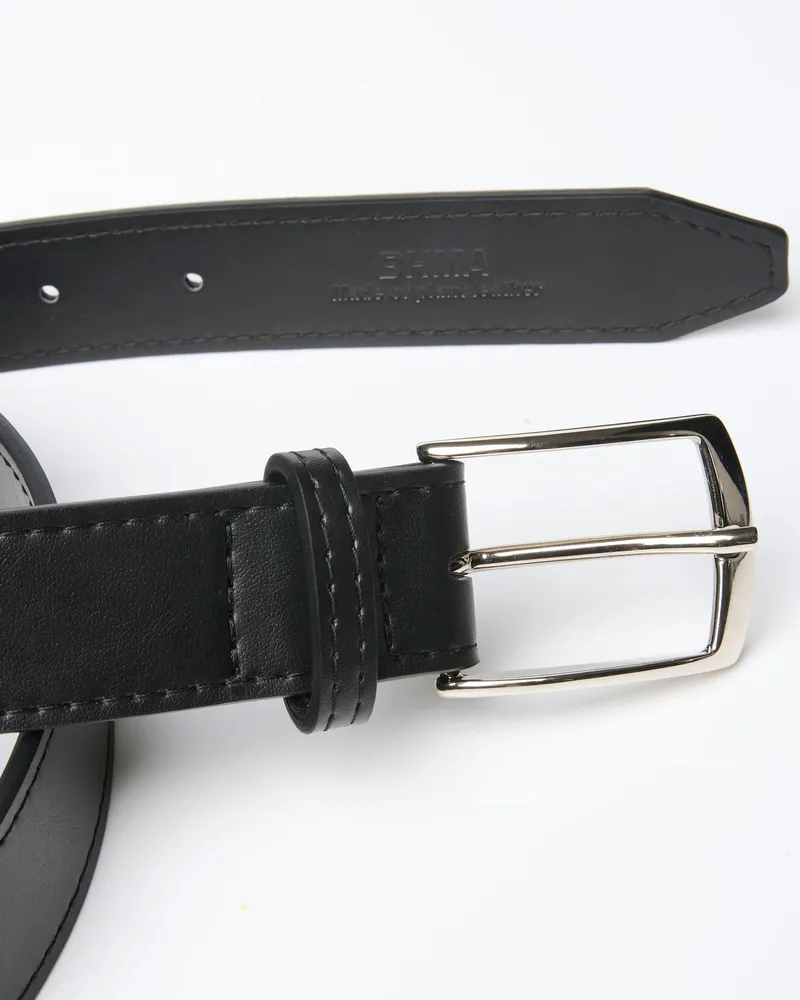 BOHEMA BOHEMA Herren vegan Gürtel Stark Schwarz, Schwarz, – Produktbild 1 von 2