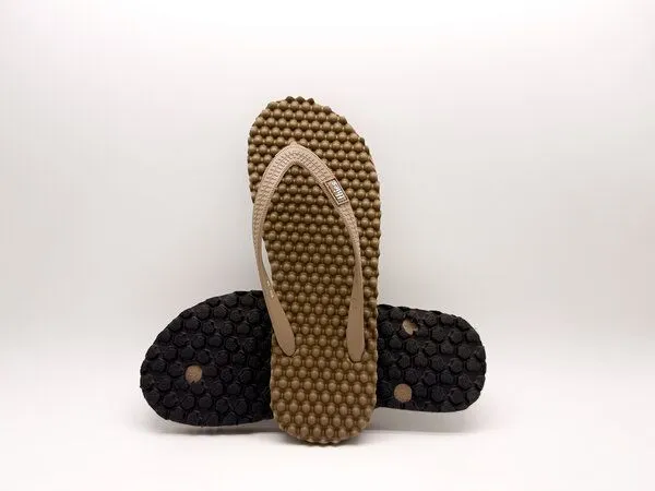 thies Vegane Eco Bubble Thies Flips, Taupe, – Produktbild 2 von 4