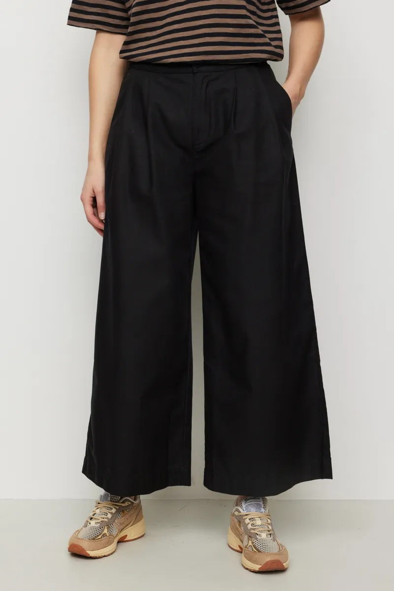 recolution Recolution Damen vegan Culottes Ambrosia Schwarz, Schwarz, – Produktbild 2 von 2