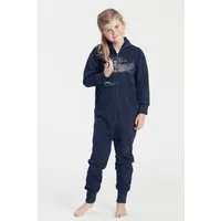 Peaces bio handbedruckte Biomode Peaces.bio - handbedruckte Biomode Jumpsuit Windy Tree Kinder, Navy, – Produktbild 1 von 1