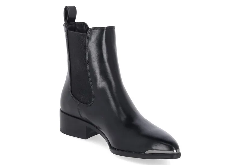 Tamaris Tamaris Chelsea Boots 1-25368-47-020 Damen Textil & Synthetik black Schlupfstiefel, Schwarz, – Produktbild 5 von 5