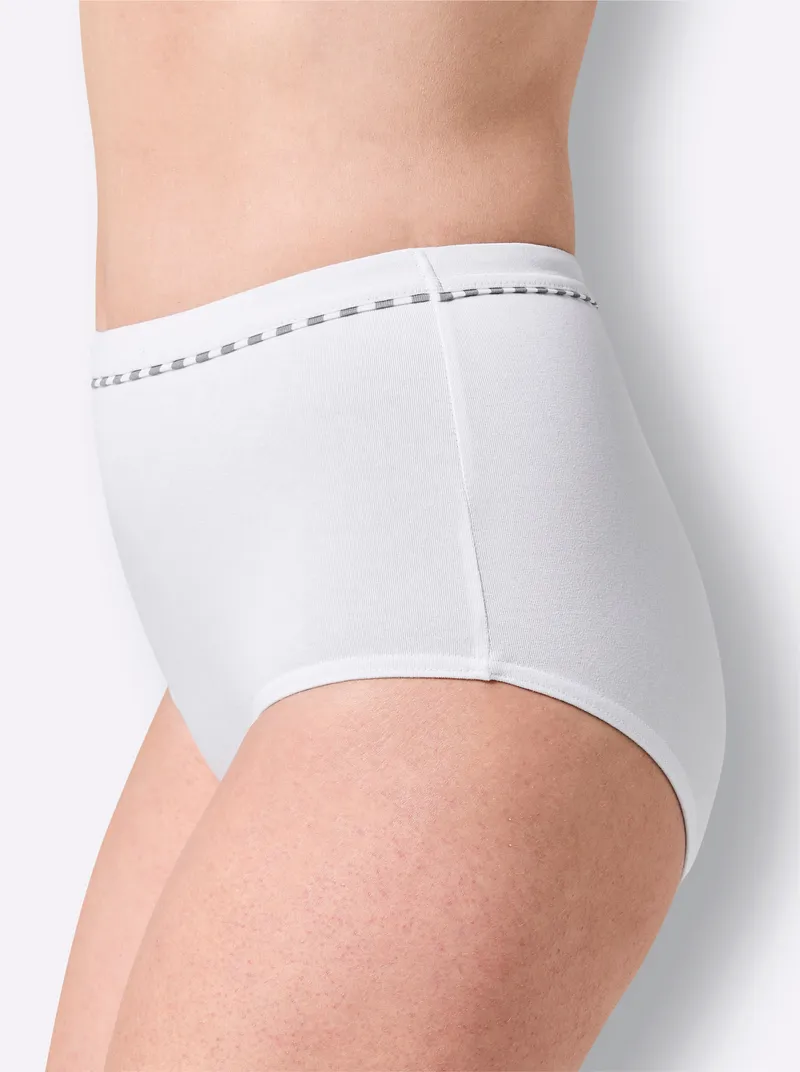 wäschepur Taillenslip weiß, Weiß, – Produktbild 2 von 3