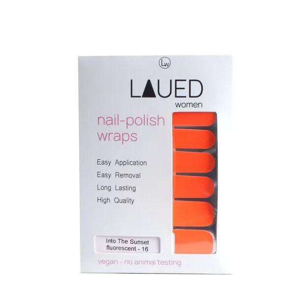 Vargu Vargu LAUED Nagelfolien fluorescent, Into the sunset, – Produktbild 4 von 4