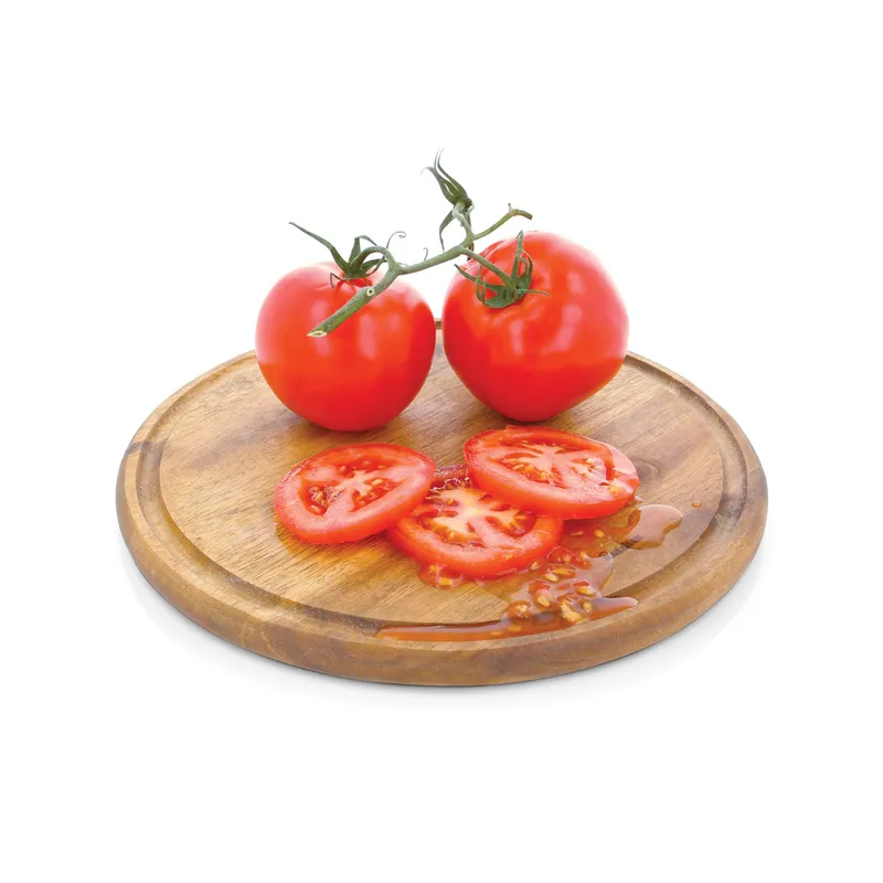 Metaltex Metaltex Schneidebrett rund aus Akazienholz 24 cm, Braun, – Produktbild 4 von 5