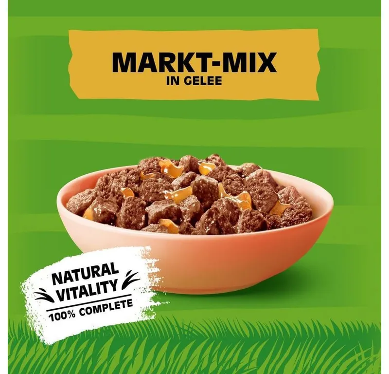 KITEKAT KITEKAT KITEKAT™ Portionsbeutel Multipack Markt Mix in Gelee 12 x 85g, für: Katze – Produktbild 4 von 5