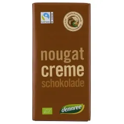 dennree Vollmilchschokolade mit Nougatcreme – Produktbild 1 von 1