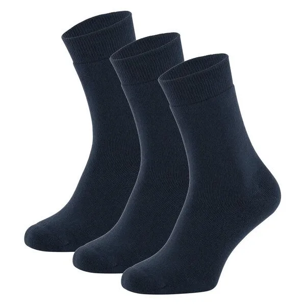 Opi and Max Opi and Max 3 Paar Bio-Baumwollsocken (98%) GOTS-zertifiziert, Navy blau, – Produktbild 1 von 1