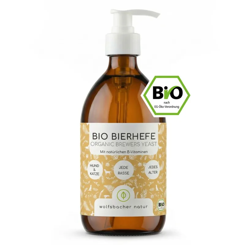 Wolfsbacher Natur Wolfsbacher Natur Bio Bierhefe 500 ml – Produktbild 1 von 2