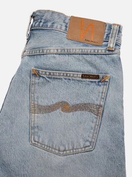 Nudie Jeans Nudie Jeans Seth Denim Shorts, Blue, – Produktbild 2 von 3