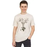 Life Tree Life-Tree Organic Fairwear Shirt Men Weltenbaum | Red Brown / Natural Raw / India Ink Grey, Weiß, – Produktbild 1 von 1