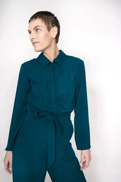 ein garten Studios ein garten Studios eleganter Tencel Overall Vara – Produktbild 2 von 3