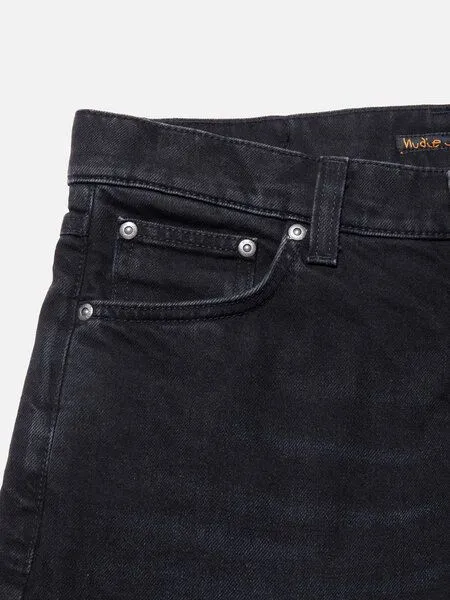 Nudie Jeans Nudie Jeans Herren Jeans - Solid Ollie, Blue, – Produktbild 6 von 8