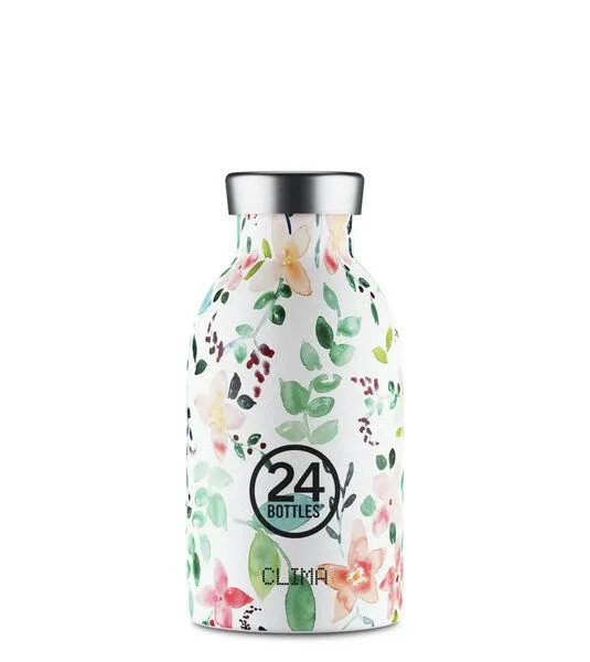 24bottles 24bottles 0,33l Thermosflasche - verschiedene Muster, Little buds, – Produktbild 1 von 3