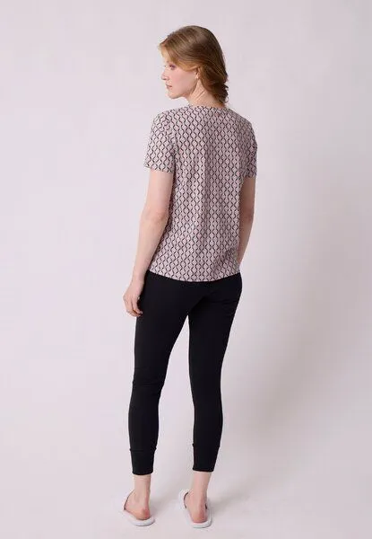 LANA Organic LANA Organic Schlafshirt, Modell Iris, Sirius dusty rose, – Produktbild 4 von 4