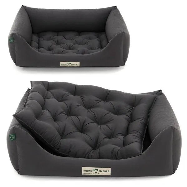 HOUND & NATURE HOUND & NATURE Öko Hundebett ZERMATT, Grau, – Produktbild 6 von 7