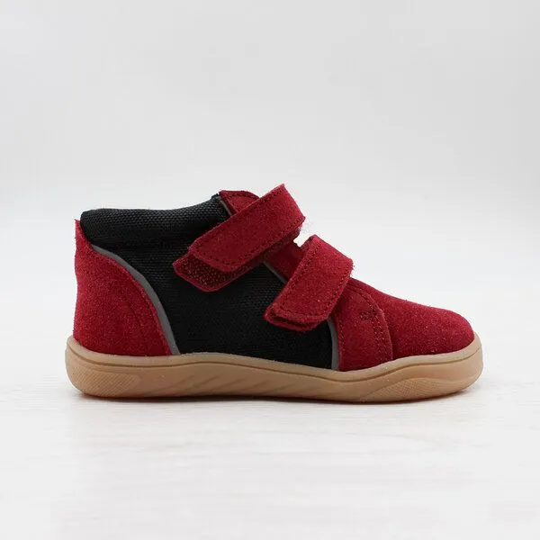 Pololo Pololo Barfuß-Membran-Halbschuh "Mario", gefüttert, Rot, – Produktbild 3 von 4