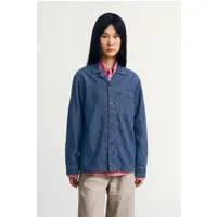 Rotholz Rotholz Damen vegan Hemd Freizeit Washed Denim – Produktbild 1 von 1