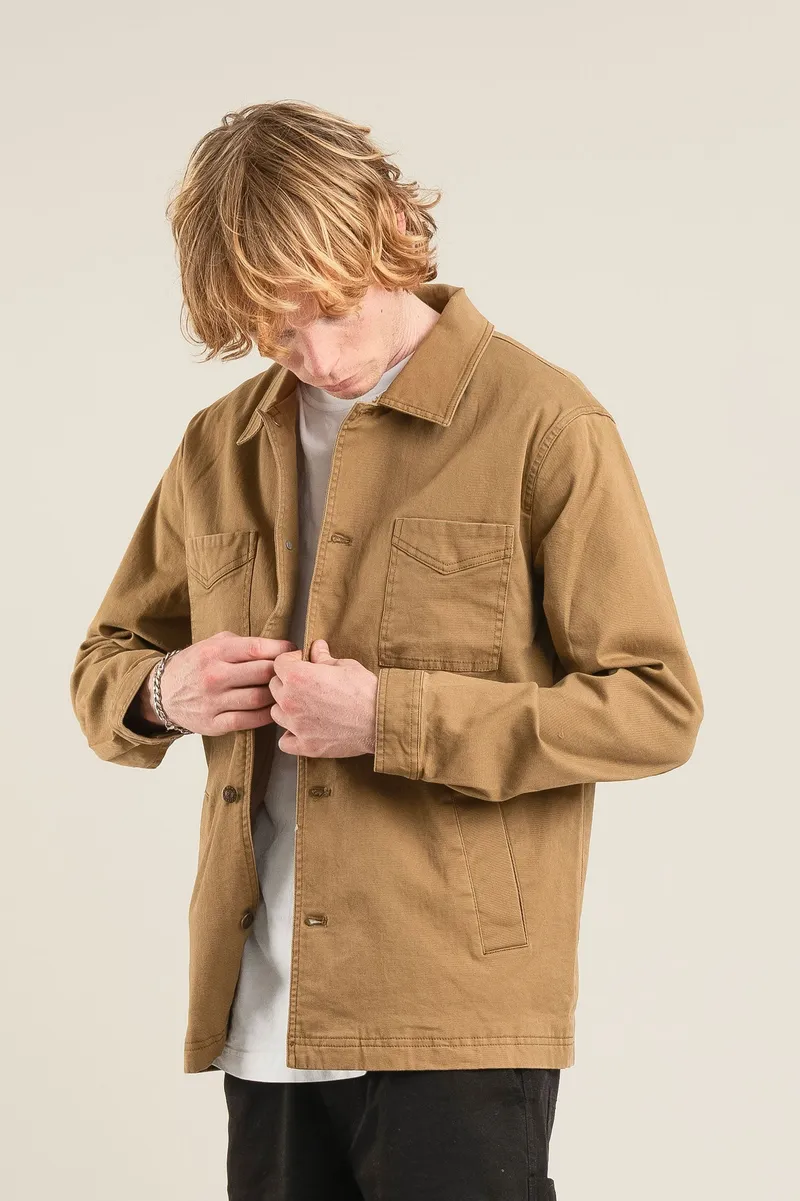 KOMODO KOMODO Herren vegan Jacke Stanley Olive, Olivgrün, – Produktbild 1 von 2