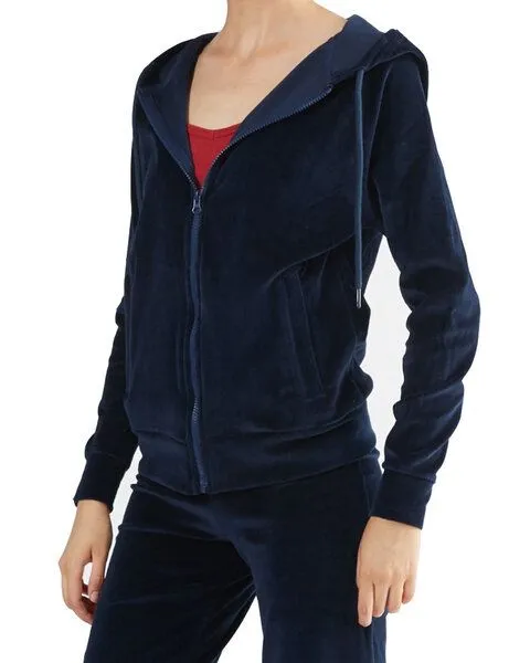 Leela Cotton Leela Cotton Damen Nicky Kapuzenjacke Bio-Baumwolle Jacke Hoodie1271, Altrosa, – Produktbild 7 von 7